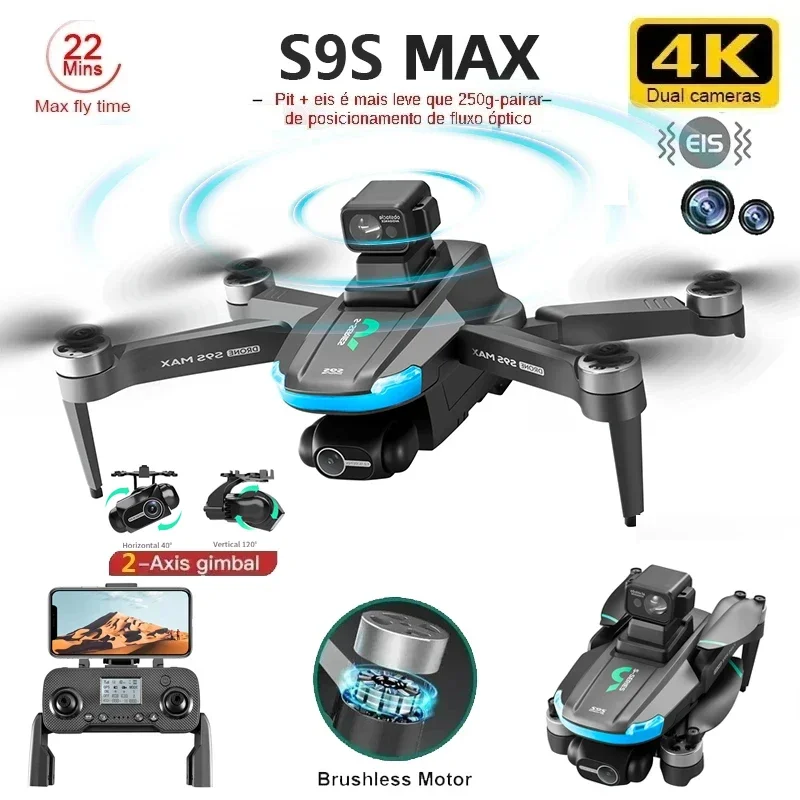 Drone Camera Hd - NOWOŚĆ S9S MAX MINI Drone 4K