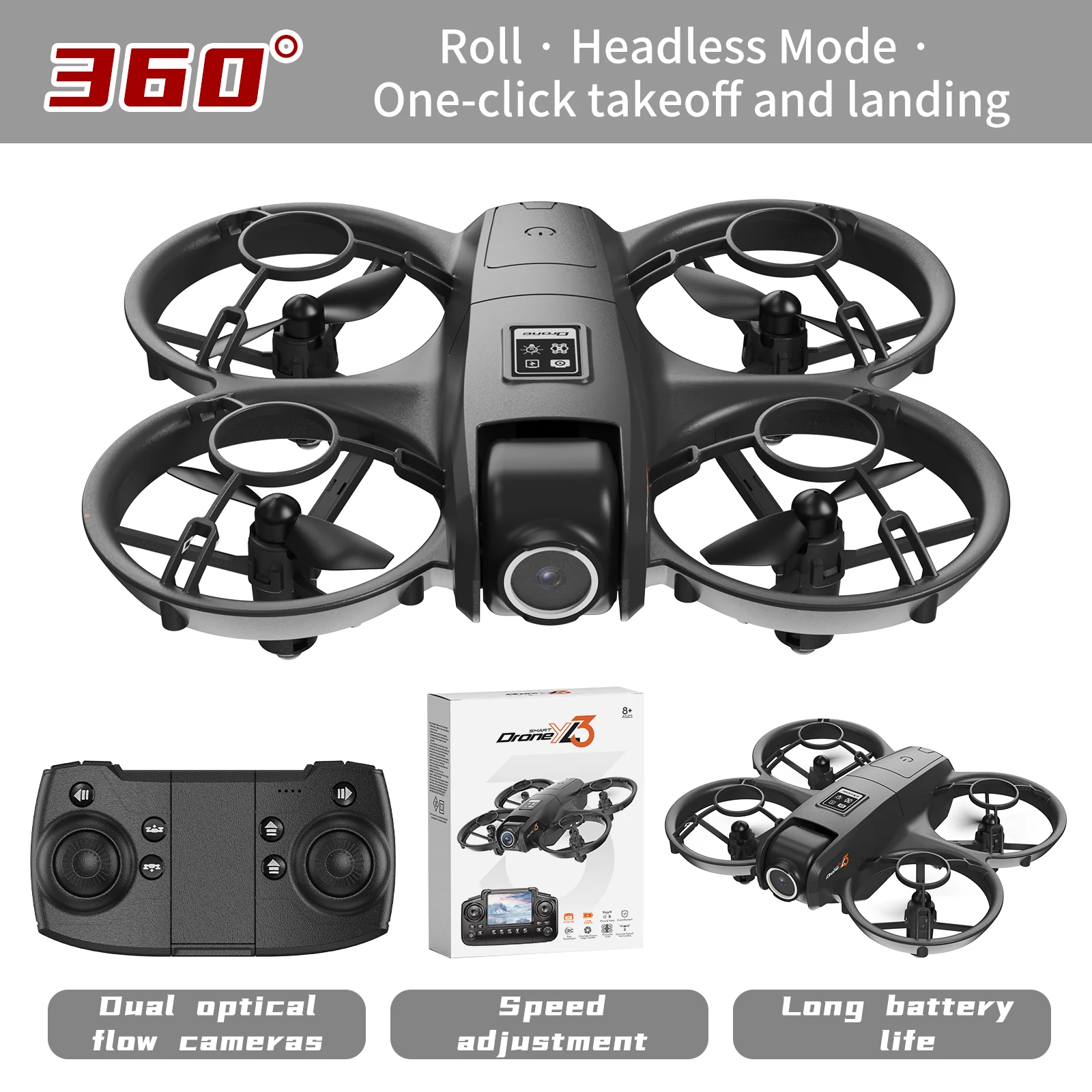Nowy dron RC YL3 8K 1080P z sz – Drone Camera Lens recenzja i cena